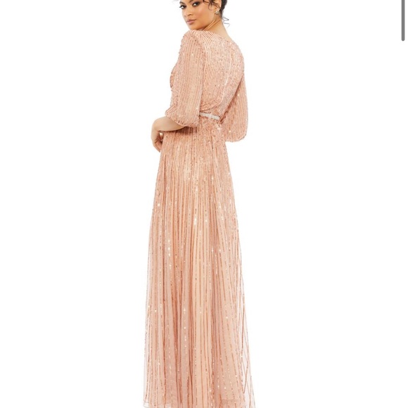 Mac Duggal Apricot Gown - Picture 7 of 7